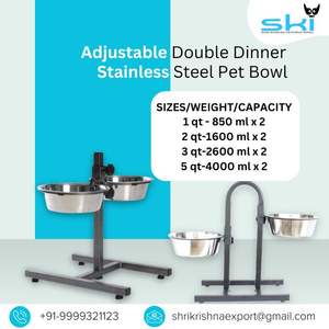 Wholesale Petware Products Cheap Custom Logo Dog Bowl Pet Feeding Food Bowls Stainless Steel Metal Feeders Pet Dog Bowl - Product Image 6