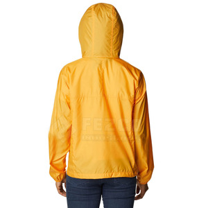 แจ็คเก็ตกันลมแบบมีฮู้ดสำหรับผู้หญิงไซส์ใหญ่รุ่นใหม่ล่าสุด ผลิตจากผ้าไนลอนถักสำหรับฤดูหนาว ดีไซน์สั่งทำพิเศษ - Product Image 2