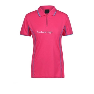 Camisetas Transpirables Estampadas para Mujer al por Mayor, Logotipo Personalizado Promocional, Manga Corta de Poliéster/Algodón - Product Image 3