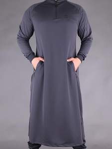 Jubah de haute qualité pour hommes, vêtements Thobe islamiques, style musulman, daffa, pakistan, Abaya, robes arabes, nouveaux Designs 2023 - Product Image 5