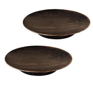 Soporte de vela de Metal duradero de diseño clásico, superficie lisa para sujeción votiva o bandeja de velas perfumadas, decoración de iluminación perfecta - Product Image 1