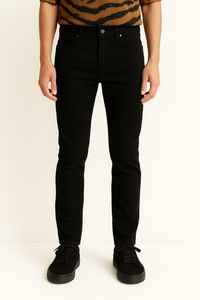 กางเกงยีนส์ผ้าฝ้ายเฮฟวี่เวทสำหรับผู้ชายกางเกงยีนส์ซักแบบยืดได้สำหรับใส่ลำลองป้ายได้ตามต้องการ - Product Image 5