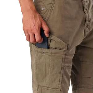 Shorts pour hommes de haute qualité, couleur unie, multi-poches, longueur genou, confortables, durables, décontractés - Product Image 5