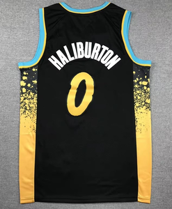 Nueva Camiseta de Baloncesto sin Mangas con Bordado Americano, Venta al por Mayor, Ajustada, Transpirable, 100% Poliéster - Product Image 2