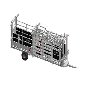 Heavy Duty Boîte Ouverte Bovins Remorque CA Origine pour Tracteur Camion & Cargo Hauling - Product Image 1