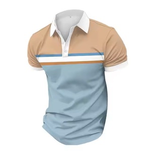 Camisa de lona sólida de verano para hombre, ropa deportiva de manga corta con botones informales de negocios, bolsillo de algodón y LICRA, secado rápido personalizado - Product Image 4