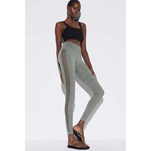 Leggings de Chifón sin Costuras de Cintura Alta con Costuras Detalladas, Estilo Deportivo, Talla XL, Talla Única, Transpirables, con Spandex, Casuales, 100% Poliéster - Product Image 1