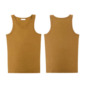 <b>Men's</b> Plus Size Gym Tank Top Quick Dry Breathable Workout with Comfort Knitted Weaving Fabric Solid Color-OEM Supply - Product Image 3