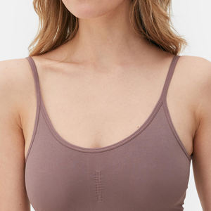 "2025ใหม่ชุดจั๊มสูทโยคะแขนกุดระบายอากาศได้แบบชิ้นเดียวชุดบอดี้สูทสำหรับออกกำลังกายยิมชุดกีฬา OEM ODM ขายส่ง" - Product Image 4