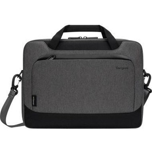 Sac pour ordinateur portable Targus Cypress, promotionnel, en plastique gris, dimensions extérieures 38 x 32,5 x 4 cm (L x H x P) - Product Image 1