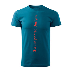Camiseta deportiva para hombre, Camiseta deportiva para gimnasio, algodón 100% de alta calidad, nuevo diseño personalizado para Primavera/Verano, camisetas de moda para hombre de alta calidad - Product Image 1
