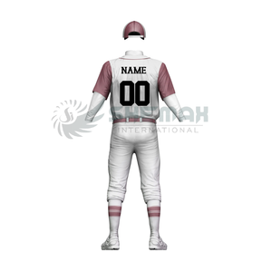 Cómodo uniforme de béisbol con costuras de doble costura y textura suave diseñado para atletas que buscan calidad y ajuste para la venta - Product Image 3