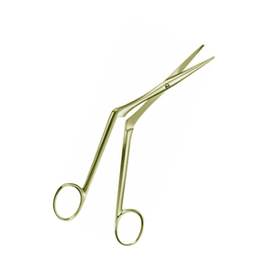 Instrumento médico Tijeras nasales Herramienta quirúrgica de precisión fina de acero inoxidable Tijeras nasales de acero inoxidable Borde de corte afilado - Product Image 2