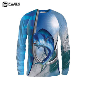 Chemises de pêche à manches longues fabriquées à la main sur mesure de qualité supérieure imperméables à séchage rapide grande taille respirant-créez - Product Image 6