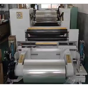 FQB-1300MM 200 m/min automatisé PLC multifonction Jumbo découpe découpeuse Rewinder papier feuille plastique traitement machines - Product Image 1