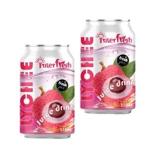 Interfresh食品饮料330毫升热带果汁风味10白利糖度24个月保质期40纯度出口OEM制造