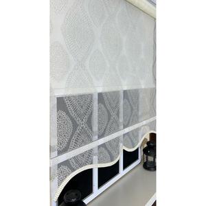 Doppio meccanismo Ecru Tulle tenda e Kt45240-v108 Ecru - Product Image 2