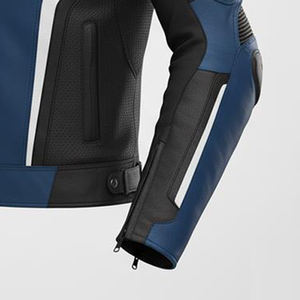 Nueva llegada Hombres Ropa de invierno Chaquetas de cuero de moto Precio barato al por mayor Chaquetas de moto de cuero de la PU sostenible - Product Image 3