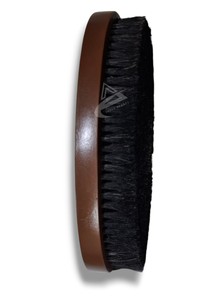 Brosse équestre personnalisable pour les soins du cheval Brosse douce brillante pour le visage et le corps du cheval en bois avec poils naturels doux - Product Image 4