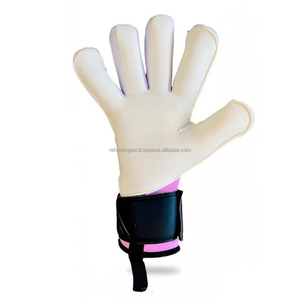 Rehex Impex Professional Goalkeeper <b>Gloves</b> Fingertip Protection Thick PU Smooth <b>Grip</b> Hook and Loop Closure Adults Kids - Product Image 4