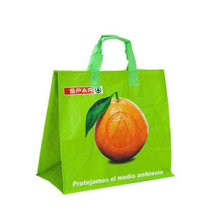 Sac fourre-tout tissé BOPP taille personnalisée et logo réutilisable sac en plastique PP imprimé gravure directement de l'usine du Vietnam - Product Image 1