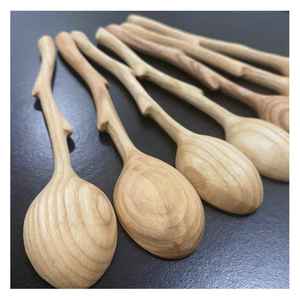 Handcrafted <b>Wooden</b> Spoons From Vietnam Sustainable <b>Cooking</b> <b>Utensils</b> Made From Natural Wood for Eco-Friendly Kitchen Use - Product Image 2