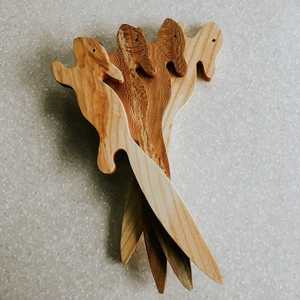 Herramienta de Empuje y Extracción para Rejilla de Horno de Leña, Accesorios para Freidora de Aire y Horno Tostador, Evita Quemaduras - Product Image 3