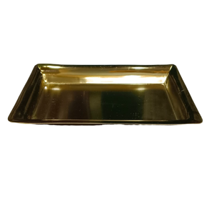 Plateau de service de luxe en aluminium, forme irrégulière, finition émaillée, compatible lave-vaisselle, logo personnalisé pour les fêtes - Product Image 5