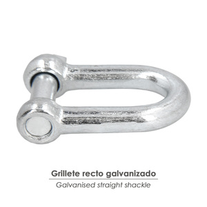 Grillo dritto zincato da 20 mm. 3/4" Uso Domestico - Product Image 4