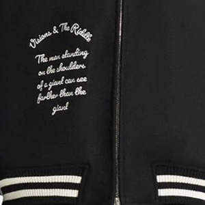 Chaquetas Varsity de Borrego Antibacterianas para Hombre y Mujer, de Alta Calidad, en Todos los Tamaños y Colores, Estilo Nuevo con Cuello Alto - Product Image 6