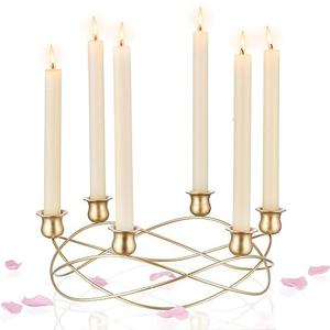 Vente chaude Look attrayant bougeoir Style européen bougeoir pour l'église fête de mariage intérieur maison - Product Image 4