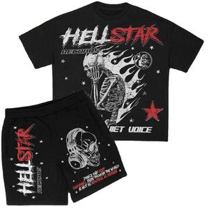 Conjunto Deportivo de Verano 2026 para Hombre, Camiseta de Manga Corta y Pantalones Cortos para Correr, Gimnasio y Atletismo, Talla Grande - Product Image 1