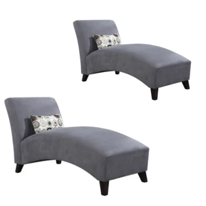 Moderno y elegante tela Chaise Lounge Convertible diseño para sala de estar dormitorio Villa otros espacios directo de fábrica hecho a mano - Product Image 6