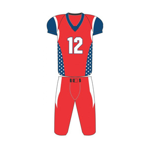 Impression personnalisée Uniforme américain paquet personnalisé Vêtements d'entraînement pour jeunes de qualité supérieure et maillot de football américain personnalisé pour hommes - Product Image 6