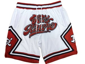 Streetwear vintage personnalisé shorts de basket-ball pour hommes rétro design uni polyester respirant grande taille imprime à la mode personnalisé vintage - Product Image 3
