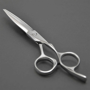 กรรไกรตัดผม พร้อมรูสำหรับนิ้วขนาดใหญ่ กรรไกรตัดผมสำหรับช่างตัดผมมืออาชีพ กรรไกรตัดผมสำหรับร้านเสริมสวย - Product Image 6