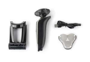Rasoio digitale per rasatura a umido e a secco con 3 testine (Jata JBMA1400) - Product Image 2