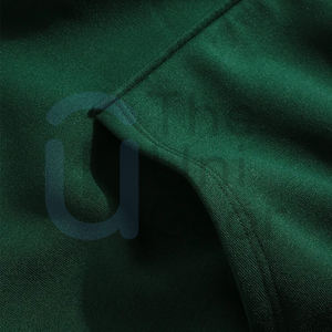 Sudadera con capucha verde de alta calidad con logotipo personalizado, ropa de calle deportiva transpirable, sudaderas para hombres y mujeres para invierno - Product Image 3