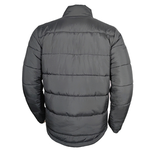 2023 Wholesale Men's Winter Puffer <b>Jacket</b> Warm Custom Logo Outerwear with Stand Collar Recycled Bubble Design for Outdoor Use - Product Image 5