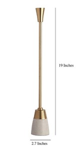Candelabros de tallo largo/juego de portavelas de decoración del hogar de lujo/candelabros modernos candelabros de lujo Slim Candle Sticks - Product Image 6