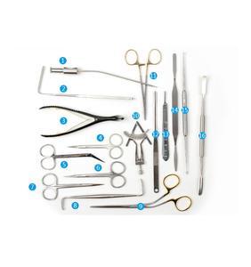 Ensemble d'instruments de chirurgie nasale en plastique, 16 pièces - Product Image 5