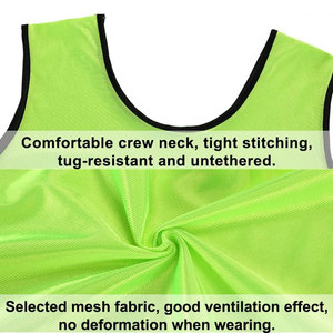 Custom Screen Printing Football <b>Training</b> Vest <b>Bibs</b> Soccer <b>Bibs</b> Sport Football <b>Training</b> Vest Reversible <b>Training</b> Vests - Product Image 2