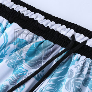 Pantalones cortos de baloncesto de cintura media para hombre estilo High Street nuevo diseño personalizado con patrón sólido e impresión digital - Product Image 3