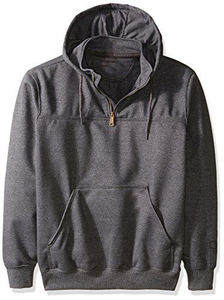 Nouveau Hoodie en Coton Polaire pour Homme 2026 – Sweat-shirt Uni Brodé et Gaufré Personnalisé – Vêtements Masculins en Gros - Product Image 3