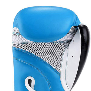 2025 Gants de boxe en cuir de vachette véritable de haute qualité Logo personnalisé Vente d'engrenages de boxe d'arts martiaux personnalisés du fabricant - Product Image 3