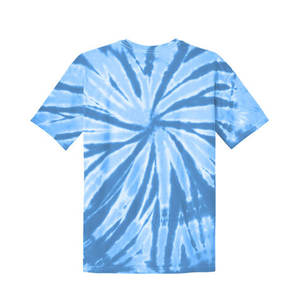 2025 nouvelle mode cravate colorant motif à manches courtes T-shirt pour hommes prix de gros coupe décontractée 180GSM col rond hommes T-shirt - Product Image 2