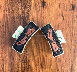 มาใหม่ล่าสุดร้อนขายสไตล์ตะวันตกทําด้วยมือเครื่องมือแกะสลักหนังผมกรงเล็บคลิปหนังกรงเล็บอุปกรณ์เสริมผมสําหรับผู้หญิง - Product Image 3