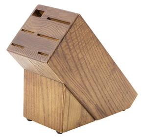 Portacuchillos de madera de acacia DISEÑO DE mordent vajilla comedor alimentos cuchillos de cocina soporte para vender producto - Product Image 6