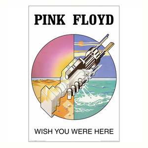 Póster Decorativo de Pared con el Símbolo 'Wish You Were Here' de Pink Floyd, Estilo Moderno - Product Image 1