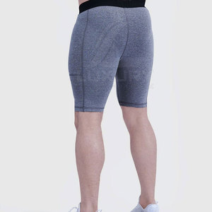 Short de compression pour hommes de haute qualité fabriqué au Pakistan High Street Style taille élastique solide marque privée disponible à la vente - Product Image 4